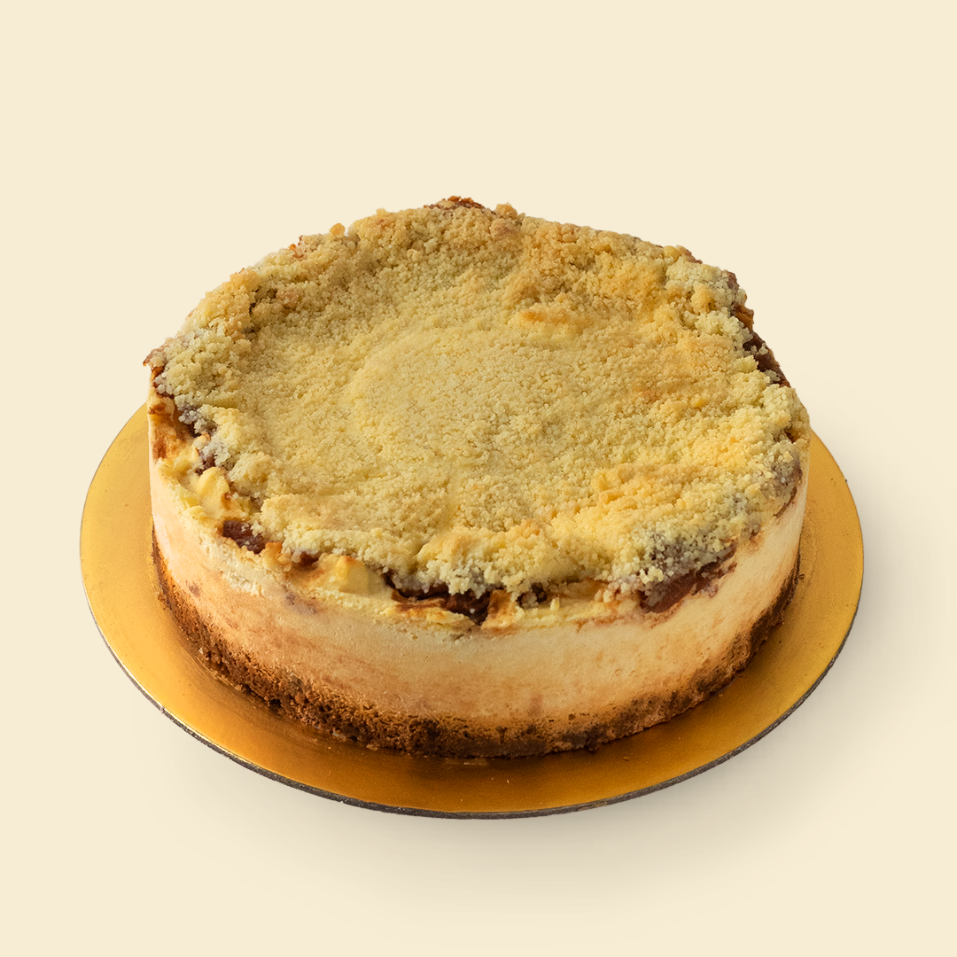 Apple Crumble Cheesecake