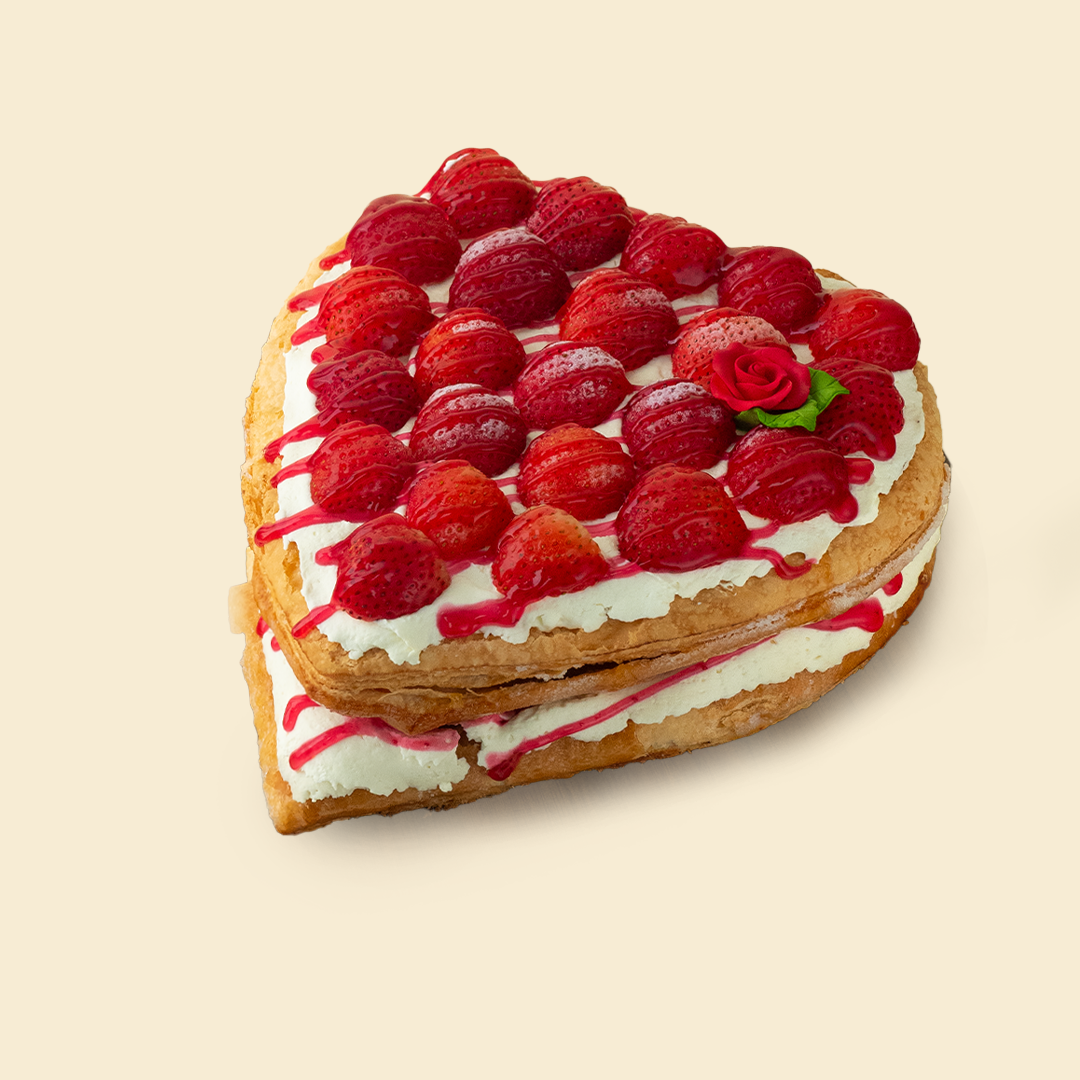 Heart Shaped Strudel