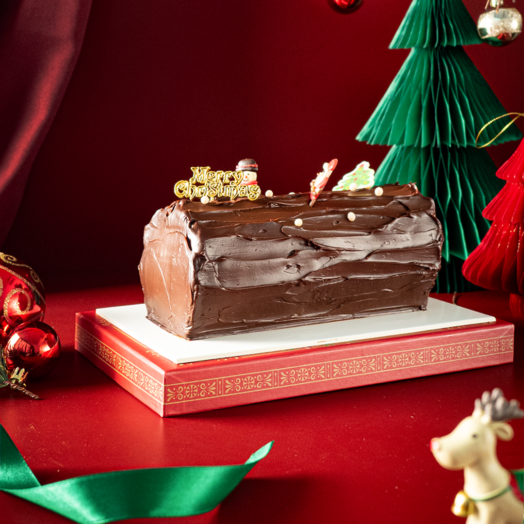 Truffle Noir Log Cake