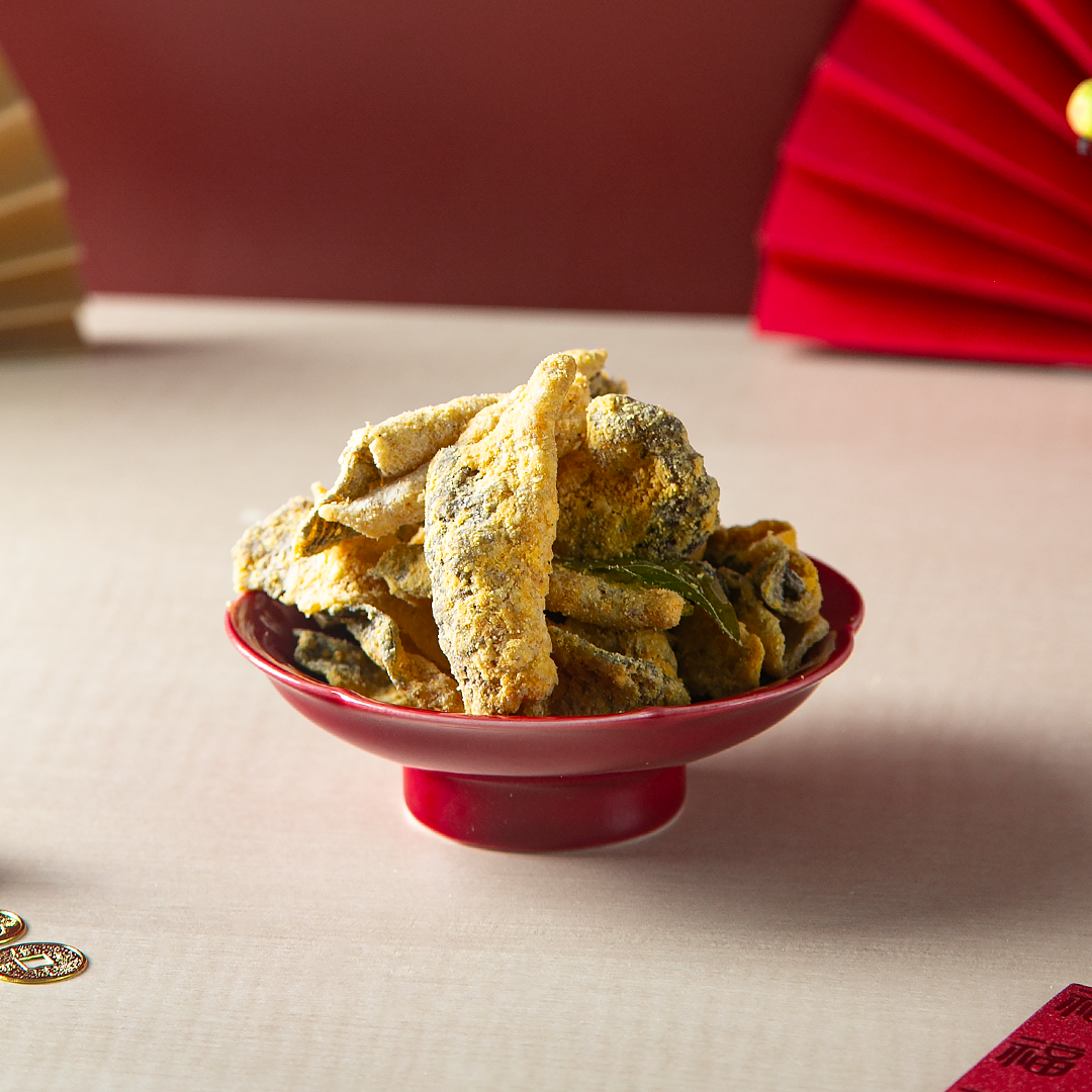 Crispy Salted Egg Fish Skin